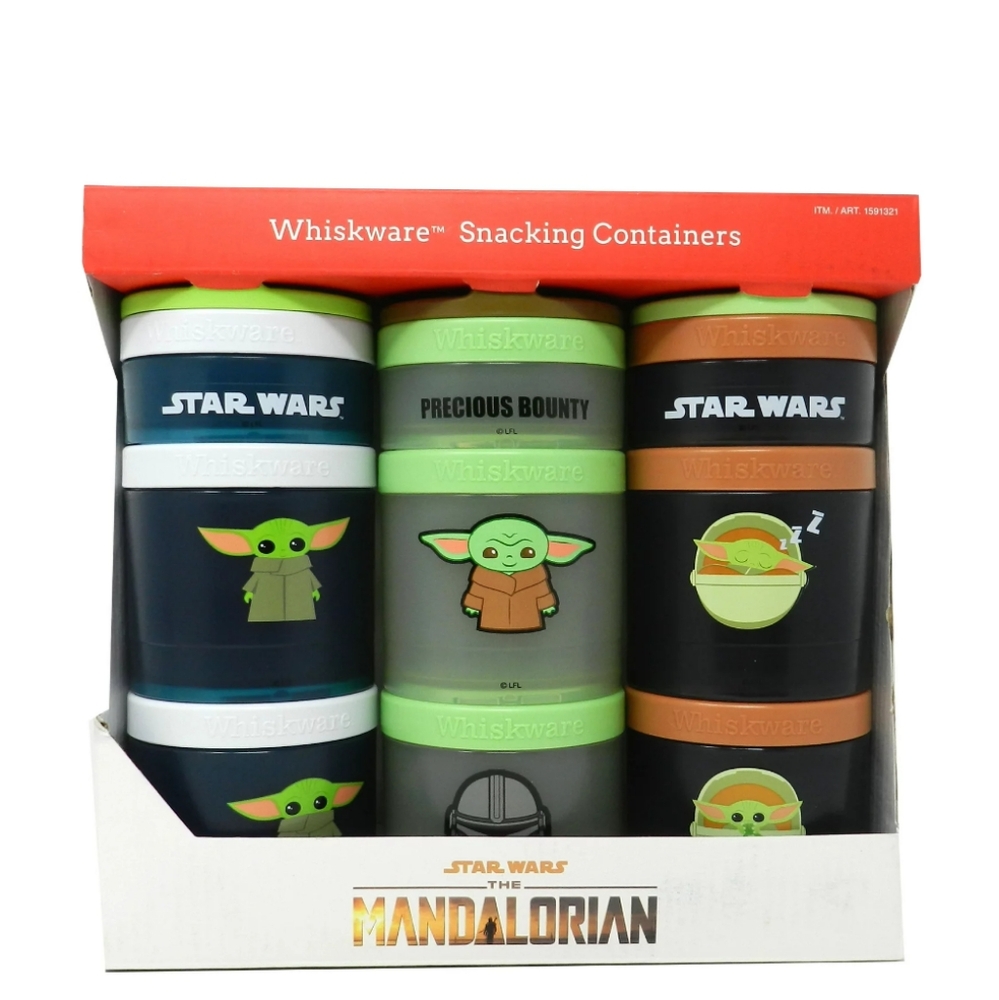 Mandalorian Whiskware Snack Containers
